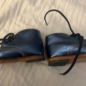 Metallic Blue Walking shoes